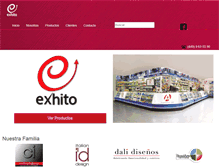 Tablet Screenshot of exhito.com